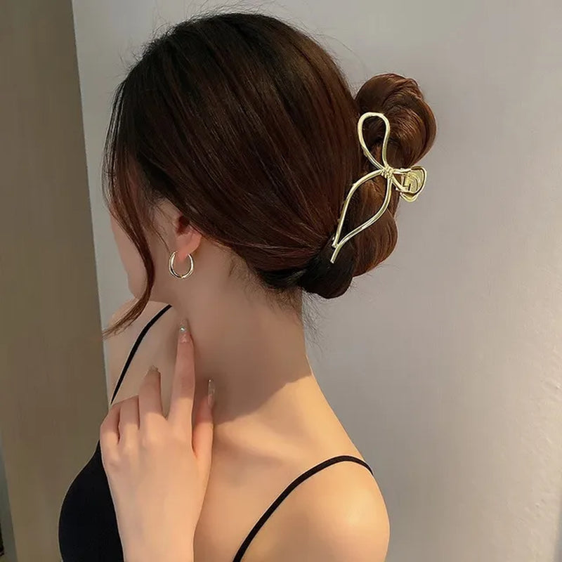 Fashion Metal Star Hair Claw Clips for Women Girls Clamps Korea Geometric Hair Crab Hairpins Hairgrips Headwear Hair Accessories