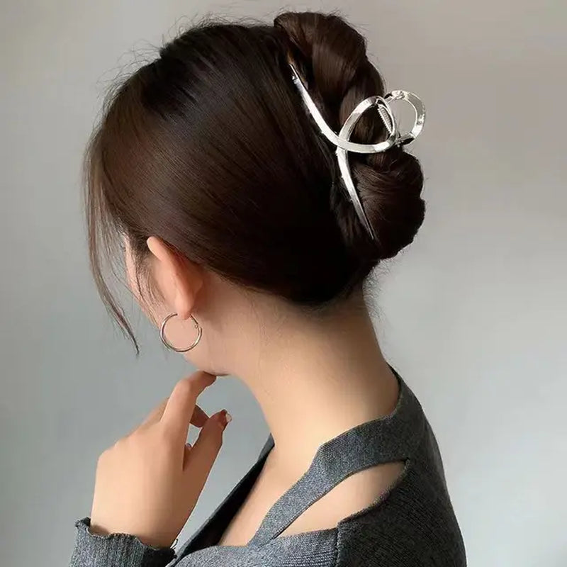 Fashion Metal Star Hair Claw Clips for Women Girls Clamps Korea Geometric Hair Crab Hairpins Hairgrips Headwear Hair Accessories