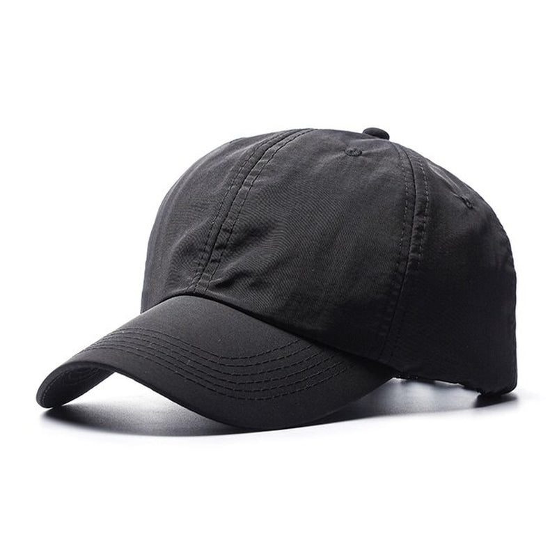 Summer Thin Dry Quick Sun Hat Men Big Size Baseball Cap Men Cotton Sport Snapback Hats 56-60Cm 58-63Cm